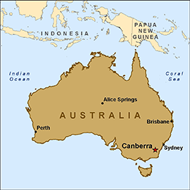 map-australia